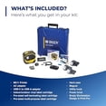 thumbnail image 2 of Impresora de etiquetas industrial inalámbrica portátil Brady M511, compatible con Bluetooth, incluye estuche rígido, bloque de alimentación, 3 cartuchos de etiquetas, imán, estación de trabajo con gan, 2 of 5