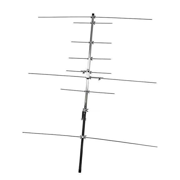 Dual-Band VHF/UHF Yagi Antenna 9.5/11.5dBi 144MHz & 430MHz Directional Ham Radio Antenna with U-Bolt Mount,PL-259 Connector
