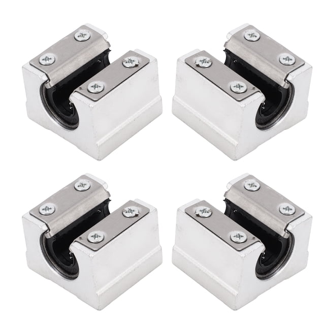 Bloque deslizante de riel guía lineal, 4 piezas Bloque deslizante de aluminio Bloque deslizante de aluminio lineal Bloque deslizante de cojinete de bolas Artesanía excepcional