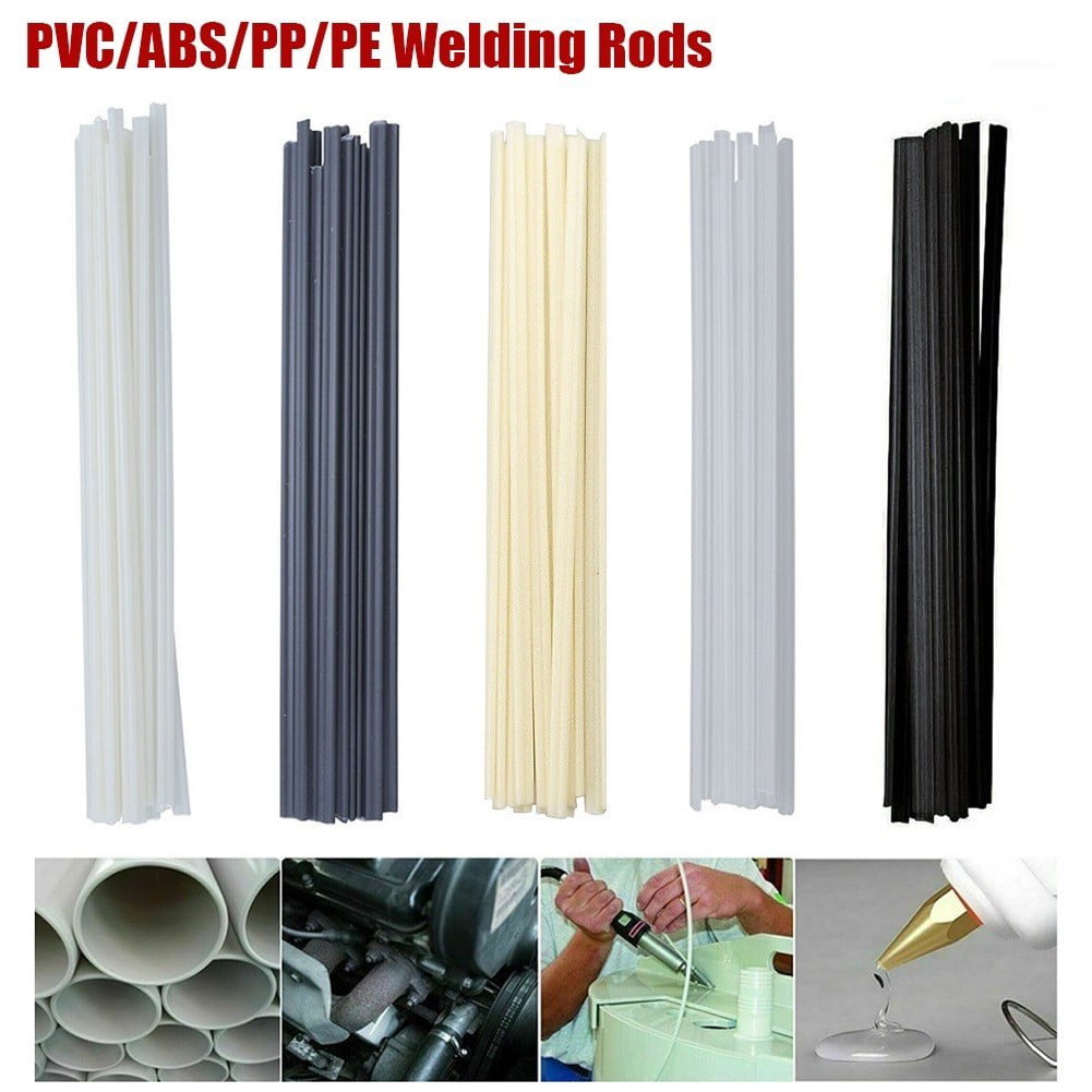 New 40pcs Plastic Welding Rods ABS/PP/PVC/PE Welding Sticks For Gun Welder Strip 