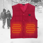 Dioche Intelligent Electric Heating Vest Outdoor Adjustable Warm Keeping Thermal Waistcoat,Heating Waistcoat