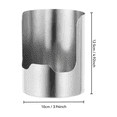 thumbnail image 6 of LOWLHOME 2 In1 Multi-functional Kitchen Utensil Holder, Heavy Duty Stainless Steel Pot Lid & Spoon Rack, Space-Saving Vertical Stand for Spatulas,Tongs,Ladles, Countertop Organizer, 2pc, 6 of 6
