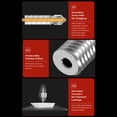 thumbnail image 2 of Creality K1 Max High Flow Nozzle Kit 4PCS Bimetallic Material High Heat-resistant for high-speed printing, 2 of 8