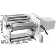 BENTISM Electric Stainless Steel Fresh Pasta Maker Machine Noodle