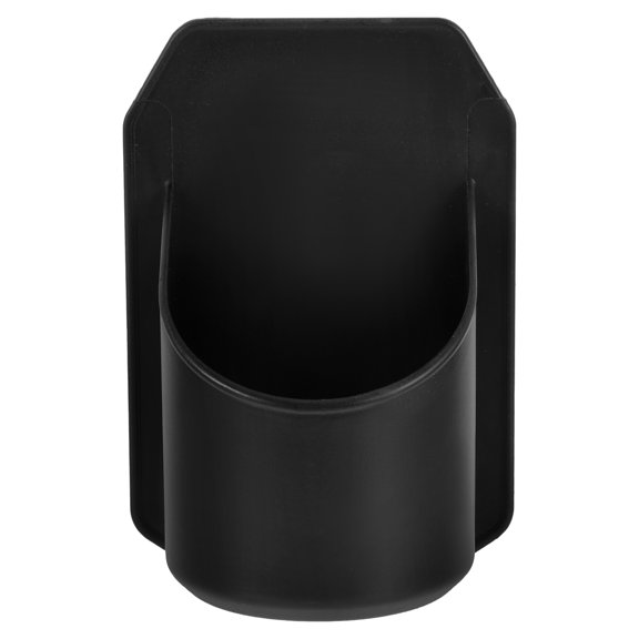 REACHISE Wall Mounted Shower Cup Holder Rack for Wine, Beer, Drinks - Black Silicone Bathroom Storage Organizer