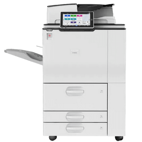 Restored Ricoh IM C8000 Color Laser Multifunction Printer – A3, 80 PPM, Print, Copy, Scan, Network Ready