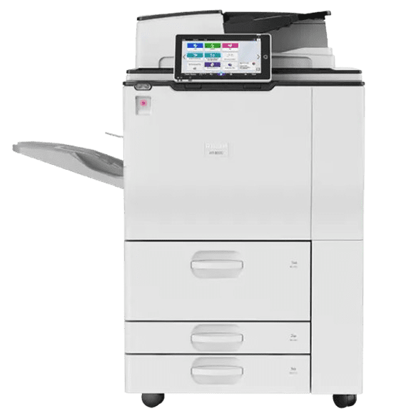 Restored Ricoh IM C8000 Color Laser Multifunction Printer – A3, 80 PPM, Print, Copy, Scan, Network Ready