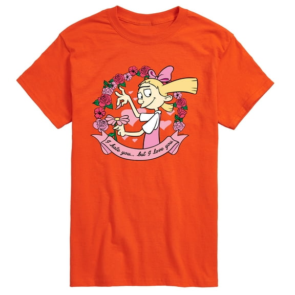 Hey Arnold! - Valentine's I Love You - Men's Short Sleeve Graphic T-Shirt