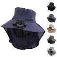 thumbnail image 3 of Xfvqtps Women Sun Hat with Sun Visor Neck Flap Cooling Fan Hat Solar Power USB Charging Adjustable Large Brim Beach Hats with Fans Summer Hat, 3 of 3