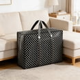 thumbnail image 5 of Large Heavy-Duty Non-Woven Storage Bags for Moving, Travel, Clothing and Miscellaneous Storage, 5 of 7