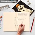 thumbnail image 4 of FORMRS 1-Subject Spiral Notebook 8" x 5" College Ruled 60 Refillable Sheet A5 Hard Cover, Beige Halloween Dog, 4 of 7