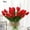 Red, variant on HESHENG Artificial Tulips Real Touch Fake Flowers Artificial Tulips Flowers Arrangement Bouquet for Home Room Office Wedding Party, Yellow