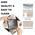 thumbnail image 4 of Bolsa de almuerzo Joymee con aislamiento para mujeres y hombres adultos, color beige, 10 L, 4 of 7