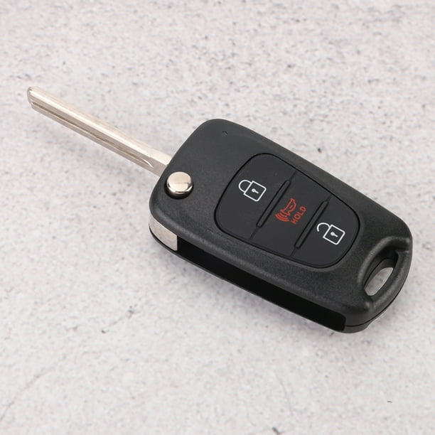 Estuche para llave, carcasa para llave de coche de 3 botones, carcasa para llave de coche, funciones mejoradas