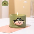 thumbnail image 4 of Fiudx Vela Aromática con Un Bonito Diseño de Cera Verde, Aroma Fresco y Duradero, Cuerpo de Taza Reutilizable, Ideal para Decorar El Hogar, Regalo de Cumpleaños o para Crear Un Ambiente Relajante. Pe, 4 of 6