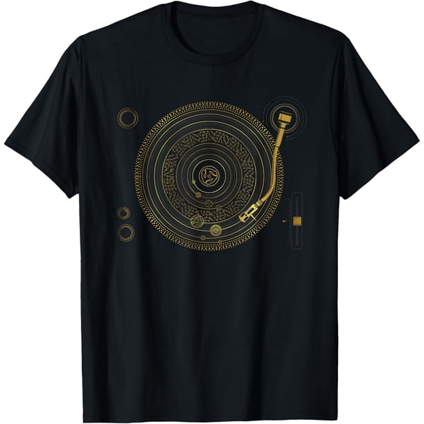 Space DJ Graphic - Camiseta EDM para sistema solar