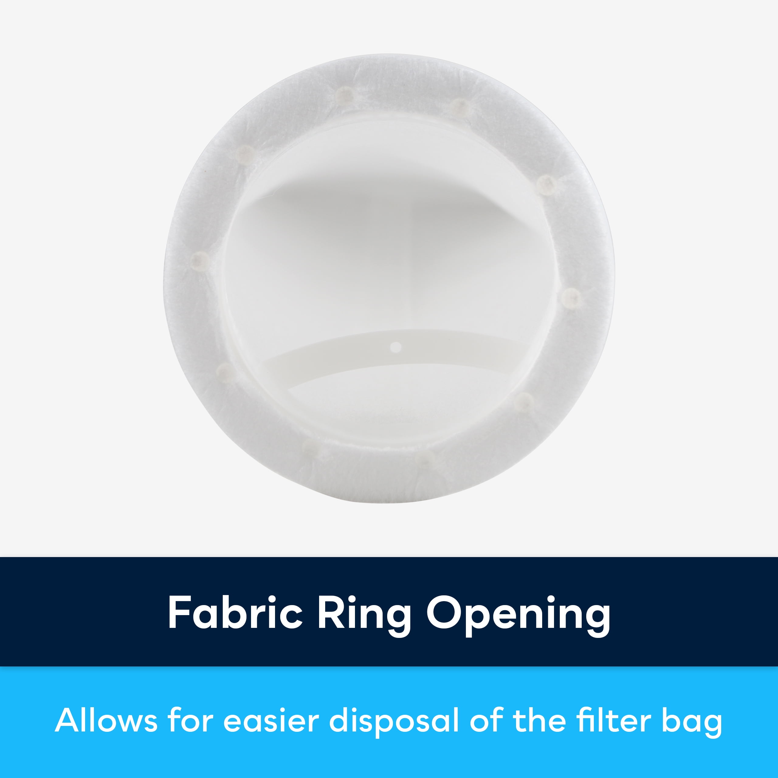 SpiroPure SP-BP-420-5 5 Micron #4 (20”) Glazed Polypropylene Felt Liquid Bag Filter BP-420-5 155386-03 (Case of 40)
