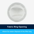 thumbnail image 3 of SpiroPure SP-BP-420-25 25 Micron #4 (20”) Glazed Polypropylene Felt Liquid Bag Filter BP-420-25 155390-03 (Case of 40), 3 of 8