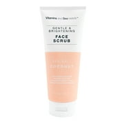 Vitamins and Sea Beauty Gentle & Brightening Sea Salt & Coconut Face Scrub, All Skin Types, 5.1 fl oz