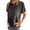 Black, variant on WTXUE T-Shirts Short Sleeve, Crew Neck Shirts for Women's Hot Stamping T Shirt Solid | Casual for Women Gold M