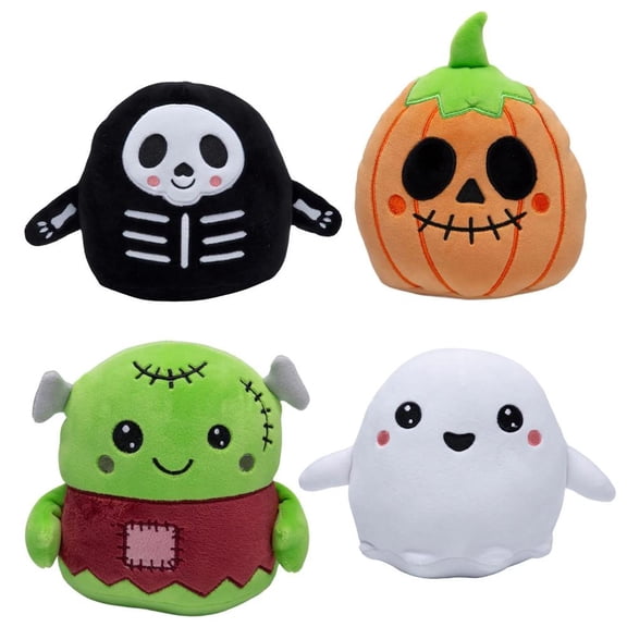 6 1/2" Halloween Super Soft Stuffed Character Set - 4 Pc.