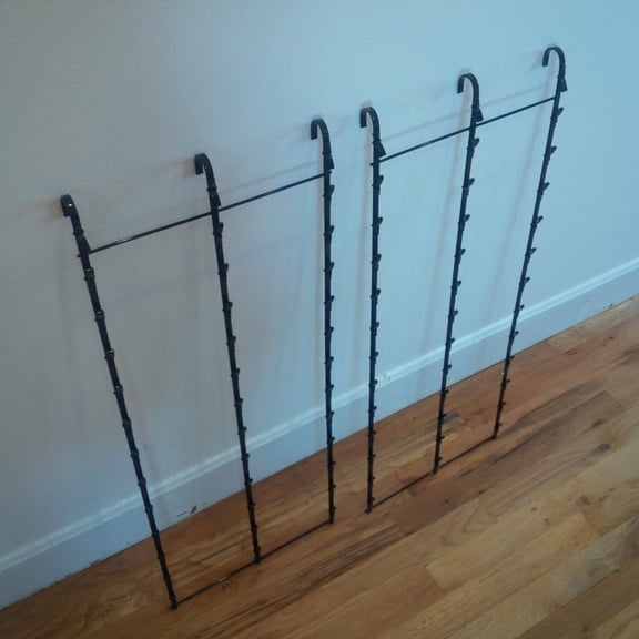 3 Strips 39 Clip Potato chip, Candy, Snack Black Hanging Display Racks -Lot of 2