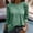 Green, variant on Womens Fall Fleece Tunic Tops Casual Crew Neck Dressy Shirt Long Sleeve Loose Blouses Elegant Lightweight Pullover Sweatshirt