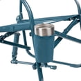 thumbnail image 5 of GCI Outdoor Grab & Go Rocker Low Profile Rocking Camping Chair with Cup Holder, Teal, 5 of 12