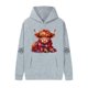 thumbnail image 3 of MHFRRA Sudadera con Capucha Informal de Manga Larga, Suave y Cómoda, Ideal para Uso Diario y Actividades Al Aire Libre, con Cordón Ajustable y Un Espacioso Bolsillo Frontal Blanco, 3 of 3
