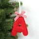 thumbnail image 1 of Adornos navideños colgantes con 26 letras para árbol de Navidad, personalizados, para hacer tú mismo., 1 of 5