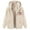 Beige, variant on Autumn/winter Lamb Coat Plus Thick Hooded Cardigan Plus Size Coat