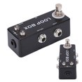 thumbnail image 1 of LHCER Mini Effect Box,True Bypass Effect,Guitar Loop Effect Metal Black Mini Pedal True Bypass Channel Selection For Electric Bass, 1 of 8