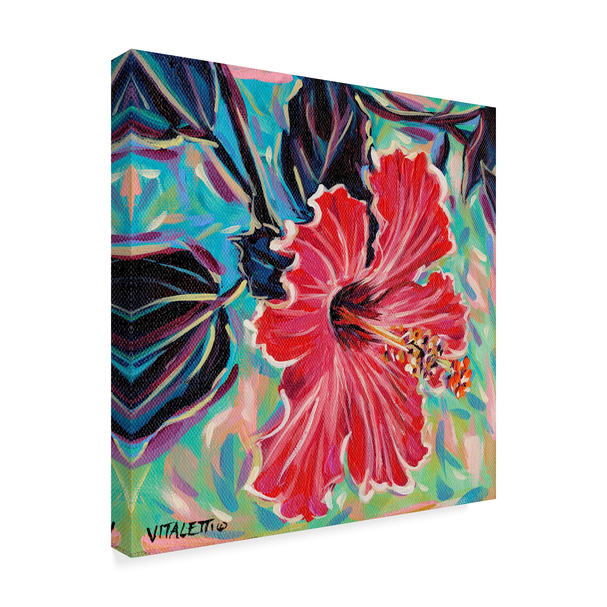 Trademark Fine Art 'Hawaiian Beauty I' Canvas Art by Carolee Vitaletti