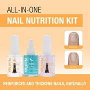 NailTek 3-Step Nail Strengthener Recovery Kit, Nail Repair, Hydrate & Renew Damaged or Peeling Nails