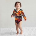 thumbnail image 4 of Sigee Dynamic Fire Bird Art for Baby Unisex Baby Cotton Long-Sleeve Bodysuits Soft Cotton, Breathable-3 Months, 4 of 6