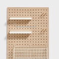 thumbnail image 1 of Raindrops Crochets d'Outils pour Panneau Perforé en Métal Argenté 2 Pcs Solution de Rangement Robuste et Ajustable, 1 of 8