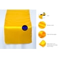 thumbnail image 5 of MDS Pack of 10 Wedding 12 x 108 inch Satin Table Runner for Wedding Banquet Decoration -Yellow Gold, 5 of 6