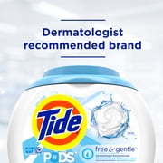 Tide Pods Free & Gentle, 96 Ct Laundry Detergent Pacs
