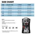 thumbnail image 6 of Joker Folie a Deux Film Men's Tank Top Lightweight Summer Sleeveless Tee Shirt Muscle Tank Tops Workout T-Shirts Casual Athletic Undershirts, 6 of 7