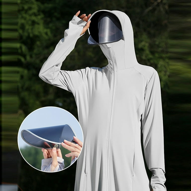Zoeecloth Women's UPF 50+ UV Sun Protection Clothing Zip Up Zoeecloth Women's UPF 50+ UV Sun Protection Clothing Zip Up