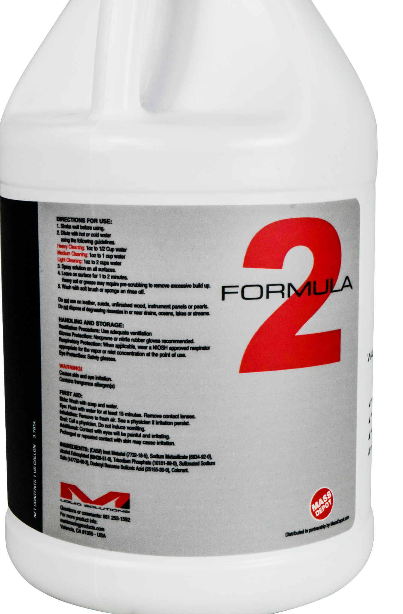 Matrix Liquid Solutions Formula 2 Biodegradable Wash Degreaser Gallon 2 Pack - image 4 of 5