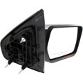 thumbnail image 3 of MIRROR Compatible For 2011-2014 Ford F-150 Right Passenger Heated Power Glass In-housing Signal Light With memory Chrome, 3 of 5