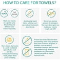 thumbnail image 5 of 100% Cotton Hand Towels, Bathroom Hand Towels Set,Ultra Soft and Highly Absorbent ,Towel for Bath, Hand, Face, Gym and Spa (14x29inch), 5 of 6