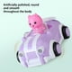 thumbnail image 4 of Coche de juguete a control remoto, juguete para niños, forma adorable, sonido y luz, música, convertible, caja de regalo, carrito con forma de animal, 4 of 7