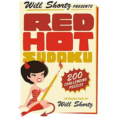 Pre-Owned Will Shortz Presents Red Hot Sudoku: 200 Challenging Puzzles (Paperback) 1250069041 9781250069047