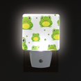 thumbnail image 3 of Cute Frog Night Light LED Dusk to Dawn Auto Sensor Night Lamp Plug-in Nightlight for Bedroom Hallway Kitchen 2 PCs, 3 of 7