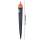 thumbnail image 3 of Fiudx Boquilla de Goteo Ajustable, Aspersor de Riego Atomizador Integrado, Sistema de Riego de Jardín, Caudal Ajustable para Plantas y Árboles, Compatible con Mangueras de 4/7 Mm, Longitud de 18 Cm,, 3 of 4