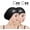 Black+Black, variant on BUTKLNYTS Silicone Swim Cap for Women, Waterproof, Long Hair Friendly, Ear Protection, Includes Nose Clip and Earplugs