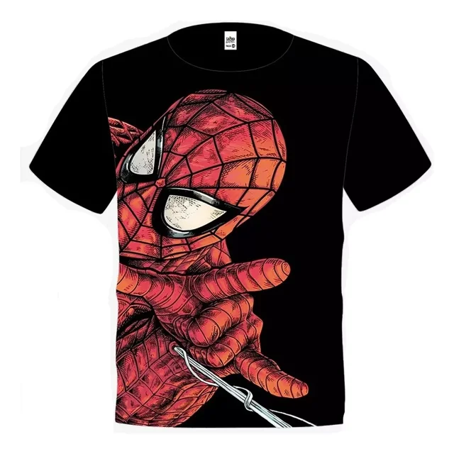 Playera Estampada Super Heroes 1/2 Full Print.