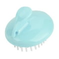 thumbnail image 2 of Cepillo de masaje impermeable para el cabello y el cuero cabelludo, masajeador para aliviar la fatiga y el estrés corporal, color verde, 2 of 8